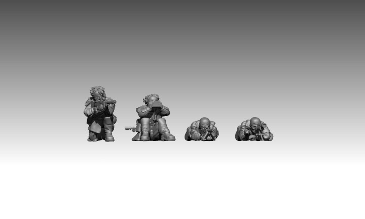 Iron Legion snipers